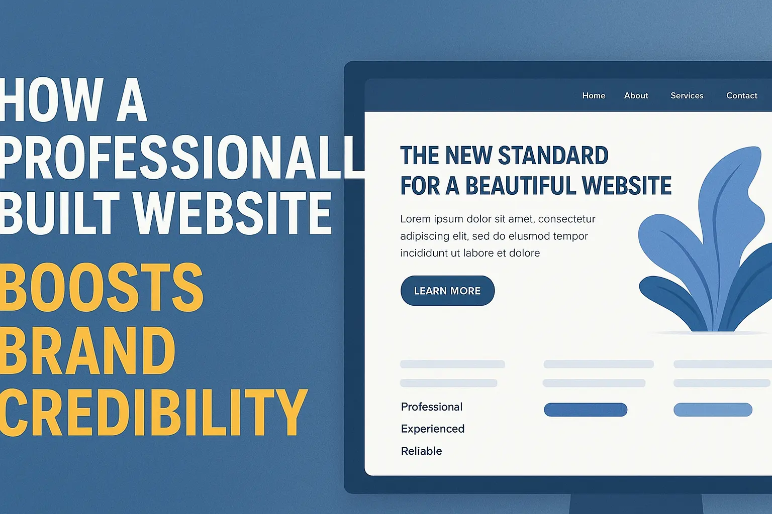 How a Professionally Built Website Boosts Brand Credibility